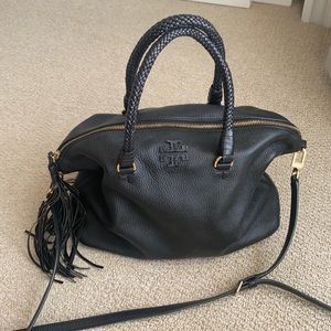 Tory Burch Leather Tote- worn 3 times